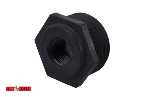 [5100179]  Poly Reducer Bushing 2" MNPT x 3/4" FNPT