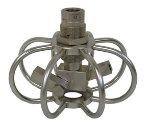 [4800254] Adjustable Duct Cleaning Nozzle 6" Stainless Steel