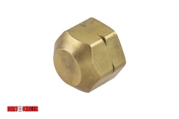 [5100640]  Brass Pipe Cap 1/2" FNPT
