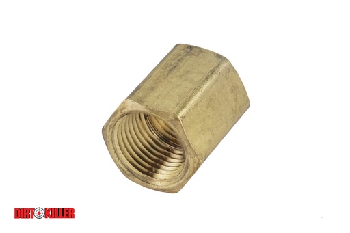 [5100642]  Brass Female Coupling 1/2" MNPT
