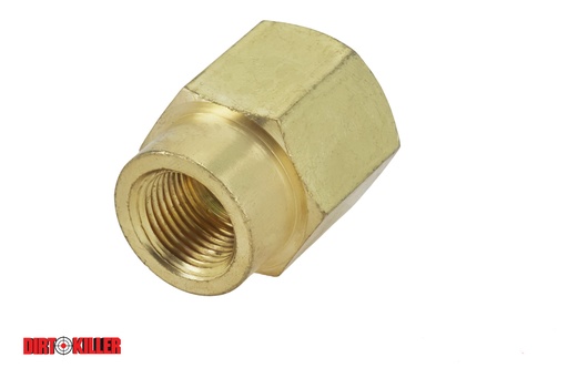[5100647]  Brass Reducer Coupling  1/2" FNPT x 3/8" FNPT