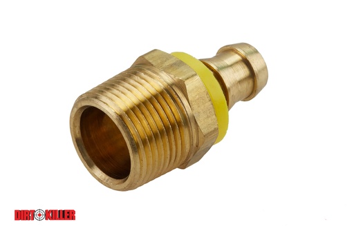 [5100655]  Brass Hose Barb Adapter 3/4" MNPT x 1/2" Barb