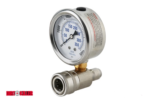 [5300137]  Test Pressure Gauge with Quick Disconnects  0-5000psi