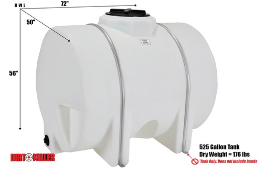 [4100127]  525 Gallon Water Leg Tank