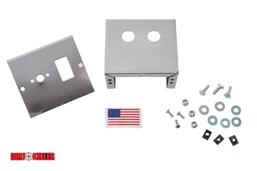 [41004012-1] Stainless Steel Enclosure, 5"x4.38"x2.5", 4012G Burner Control