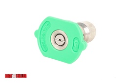 [5000374]  Green Flat Tip Nozzle 9.0-25 degree  Quick Connect