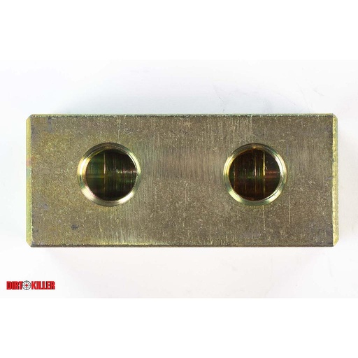 [5100122]  Manifold Block (3) 1/2" FNPT x (2) 3/8" FNPT