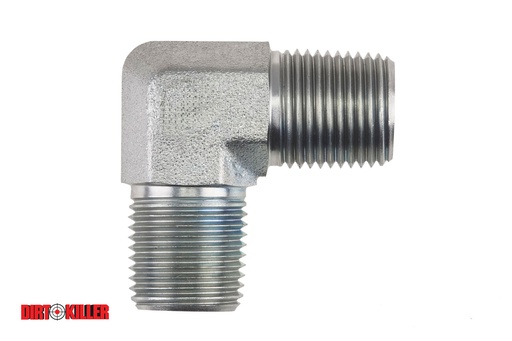 [5100473]  Steel Male 90 degree  Elbow  1/2" MNPT x 1/2" MNPT