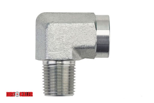 [5100476]  Steel Street 90 degree  Elbow 1/2" FNPT x 1/2" MNPT