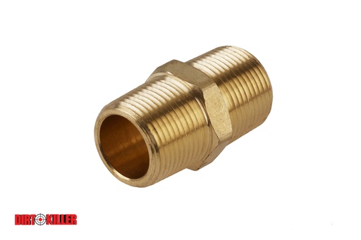 [5100672]  Brass Hex Nipple 3/4" MNPT