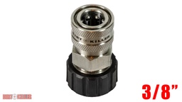 [5100675] Quick Disconnect Adapter 3/8" QC Socket x 22mm Female Coupling