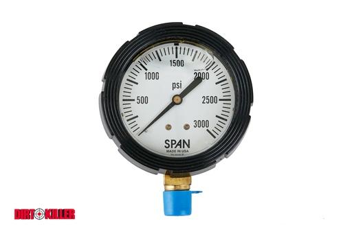[5300140] Gauge Liquid Filled 0-3000 PSI SPAN 2.5" Bottom Mount