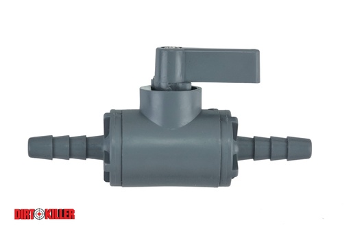 [5400019]  PLASTIC BALL VALVE 1/4"HOSE BARBS