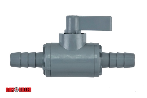 [5400020]  Plastic Ball Valve 3/8" Hose Barbs (X-JET)