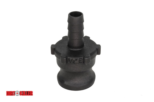 [5600104]  Poly Camlock 1/2" Type E Male Camlock x Barb