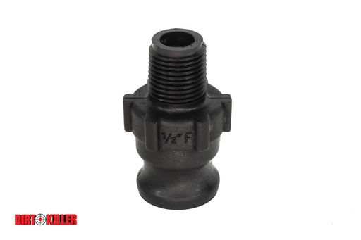 [5600105]  Poly Camlock 1/2" Type F Male Camlock x MNPT