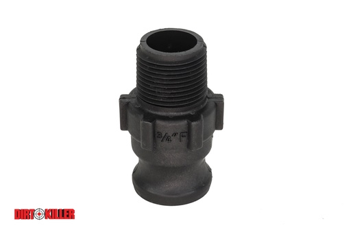 [5600115]  Poly Camlock 3/4" Type F Male Camlock x MNPT