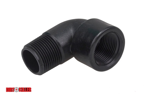 [5600127]  Poly Street 90 degree  Elbow 1" FNPT x 1" MNPT