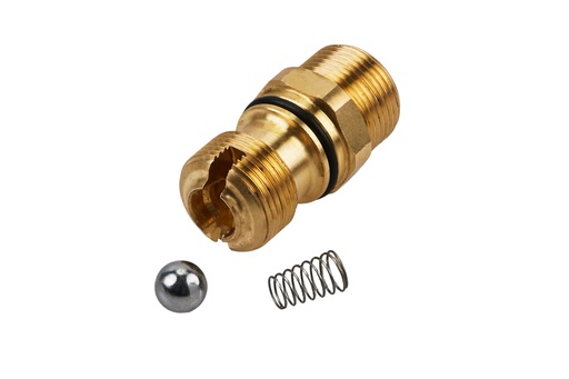 [97405221]  Kränzle Outlet Fitting 22mm Male (with Ball & Spring)