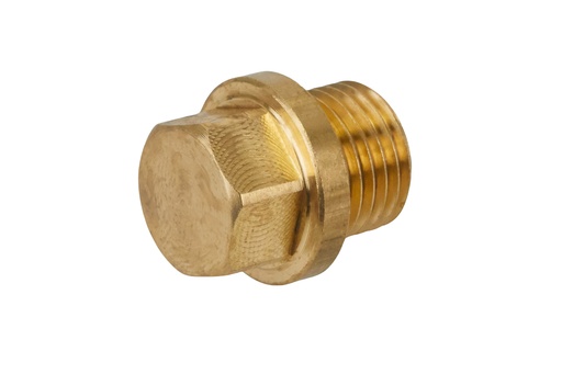 [9742103]  Kränzle Brass Sealing Plug with Collar 1/4" M-BSP